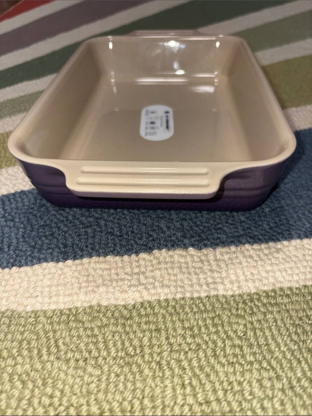 NWT Le Creuset 25cm Rectangular Dish Ultra Violet